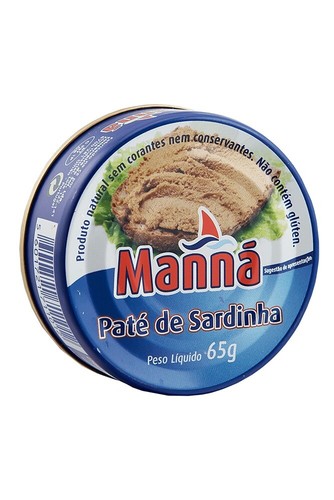 Paté sardine 65g manna - paté, di