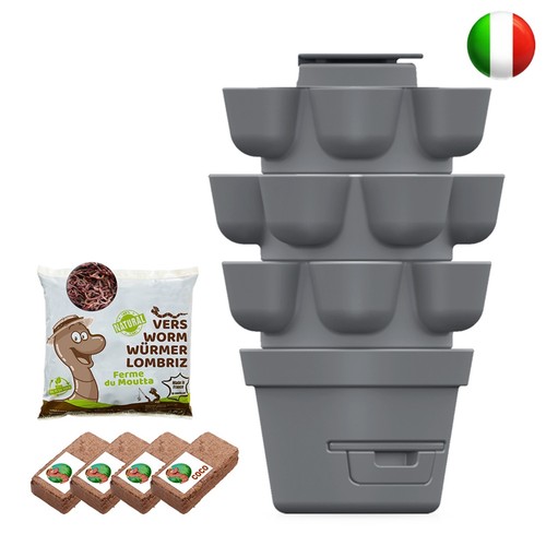 Wormgarden grigio livelli - wormgarden, 3