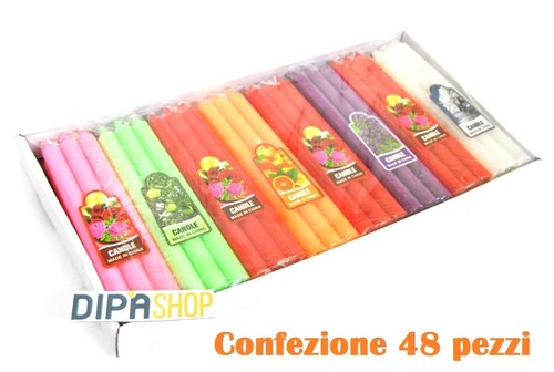 Set pezzi candele lunghe - candele,