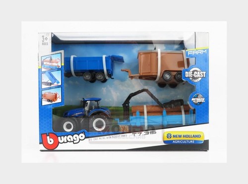 Burago new holland t7 - new, t7.315