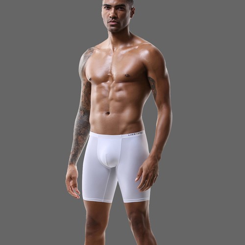Boxer uomo seta ghiaccio