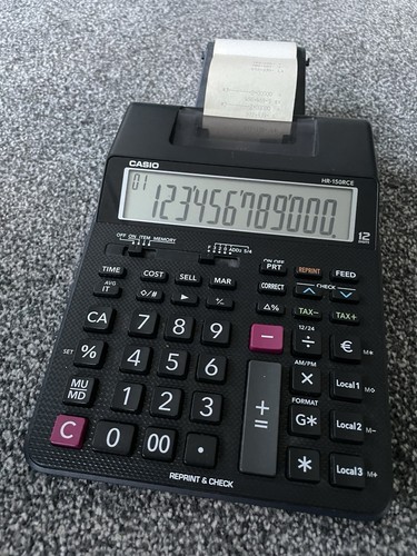 Calcolatrice desktop casio - desktop,