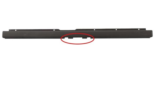 Par post centrale grigio - post,