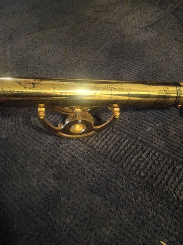 Vintage vecchio telescopio - vecchio,