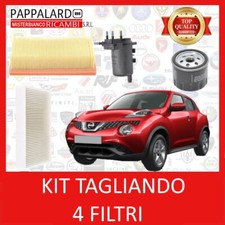 KIT TAGLIANDO 4 FILTRI PER