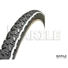 Copertone / Pneumatico 27.5 x 2.10 (52 - 584) BYTE PLOSE Nero / Bianco Bici MTB