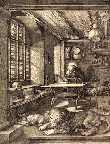 Albrecht durer san girolamo - durer:, "san