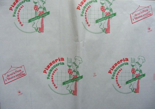 Carta politenata pizzeria - politenata,