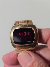 Men's Gold 1975 Pulsar P-4