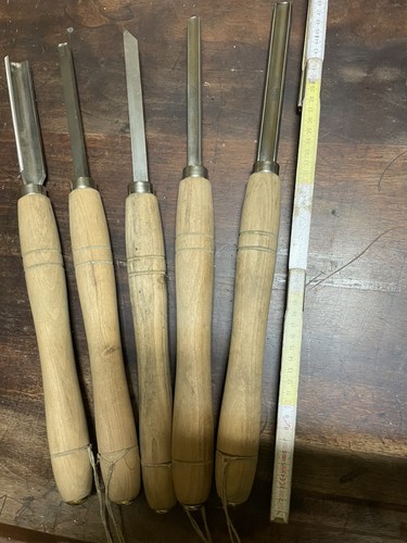 Sgorbie legno per tornio - da,
