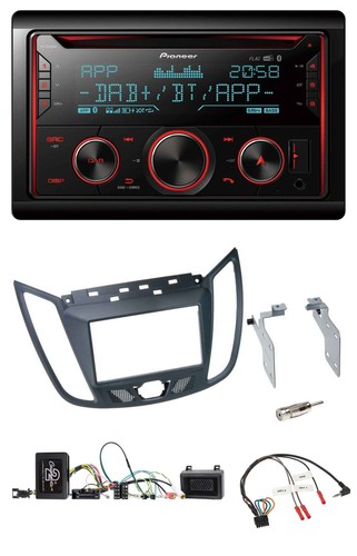 Pioneer 2din dab - pioneer, volante