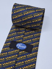 Pfizer Viagra Men's Neck Tie