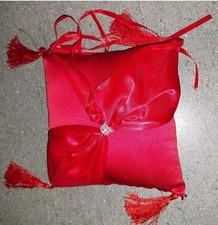 Cuscino porta fedi in raso