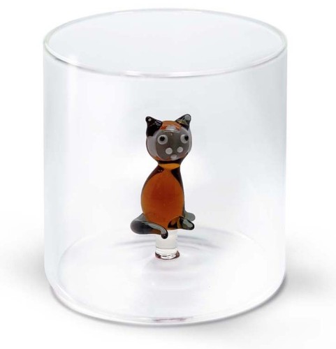 Bicchiere vetro borosilicato - bicchiere,