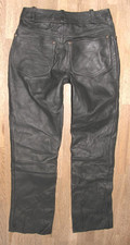 Jeans in Pelle Biker Slim Nere