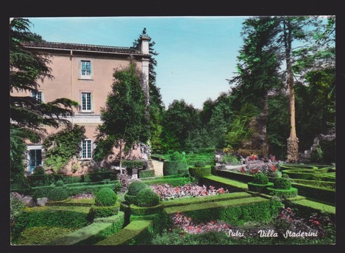 Sutri viterbo cartolina villa - viterbo,