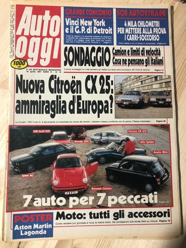 Rivista auto oggi - auto,