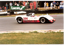 1987 a BRANDS HATCH BRM SPORT PROTOTIPO IN GARA FOTO ORIGINALE 10x14,8