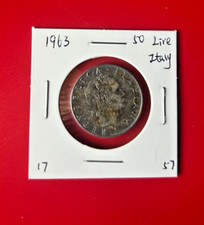 1963 ITALIA 50 LIRE MONETA -