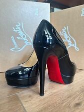 Louboutin Bianca - 36.5 Nero vernice - Ottime condizioni 