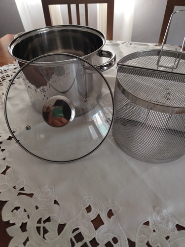 Pentola scolapasta riso in - e,