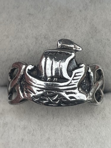 Anello vintage argento - in,