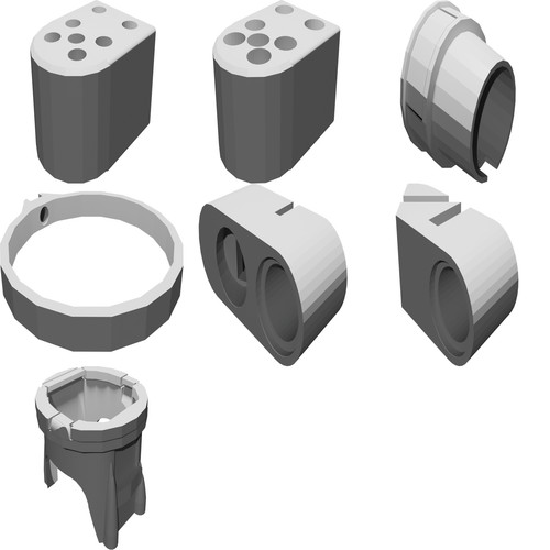 Kit adattatore tubo lenti - tubo,