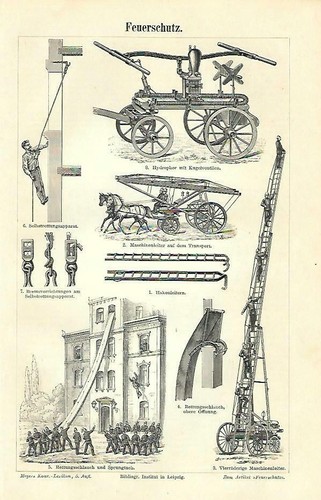 1899 autopompe vigili fuoco - vigili,