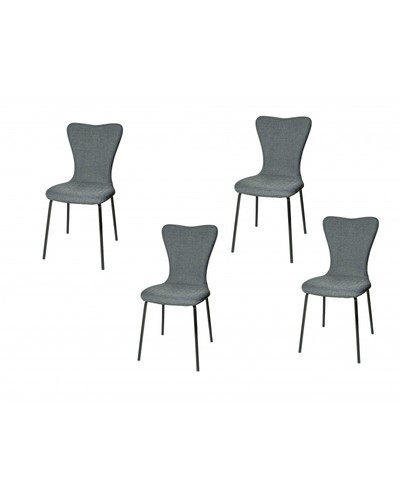 Set sedie tessuto - set, 4