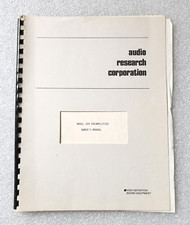 Manuale manual Audio Research SP9 schematic and parts list hifi hight hend music