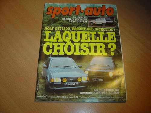 Sport auto 250 - talbot, samba