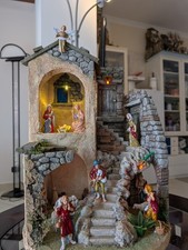Presepe Artigianale Con Statue Landi Moranduzzo
