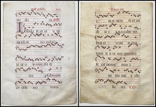 Antifonario pergamena - antifonario,