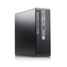 Pc Computer Desktop HP 400 G3 SFF i5-6500 8Gb 256Gb W10 Pro Ricondizionato