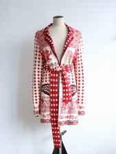 Giacca maglia con cintura