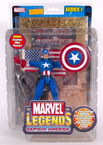 Marvel legends serie capitan - marvel,