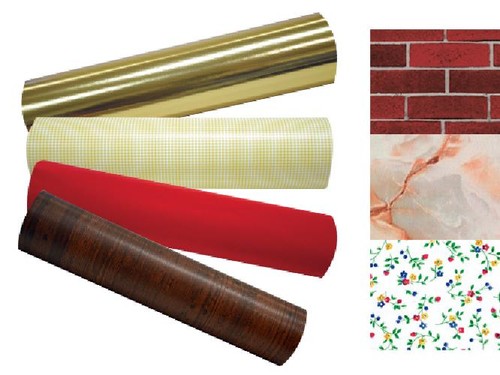 Plastica adesiva rossa mt - plastica,