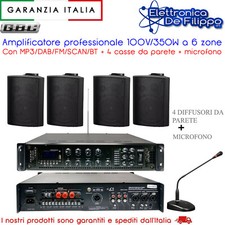 Amplificatore 100v 350w - amplificatore, 100v/350w