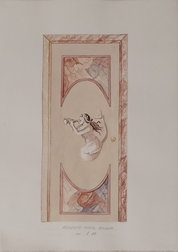 Disegno matita acquarello - matita, e