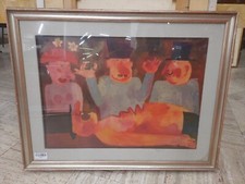 Dipinto Olio Su Tela Di Franz Borghese , Arte Contemporanea