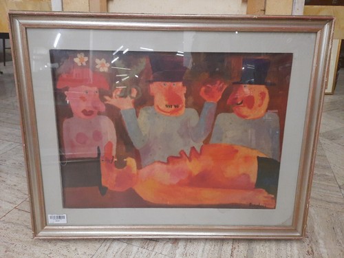 Dipinto olio tela franz - tela,
