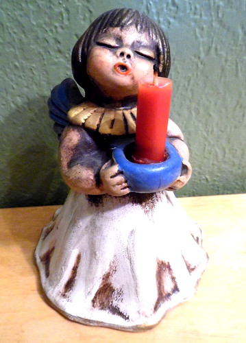 Vntg orig bolzner angel - angel, thun