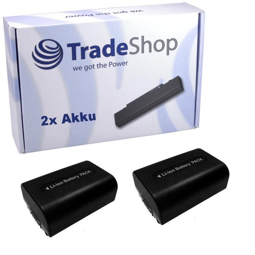 Batteria 950mah per sony - 2x,