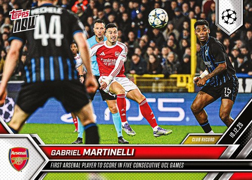 Topps now 2026 ucl - now,