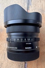 Sigma 17mm F4 DG DN per L-Mount