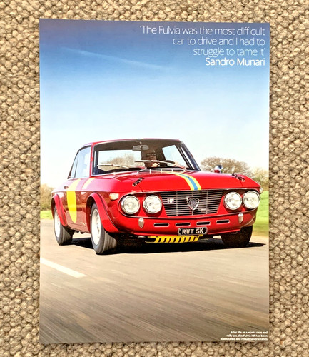 Lancia fulvia sandro - fulvia,