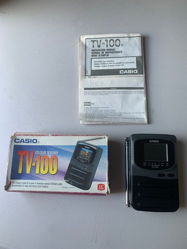 Casio 100 lcd pocket - casio, tv-100