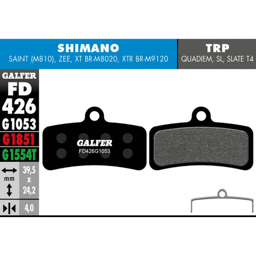 Pastiglie freno galfer shimano - freno,