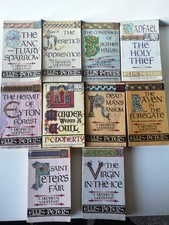 Lotto 10 Libri Ellis Peter's in lingua Inglese