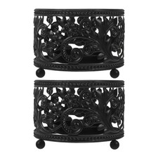  2 portacandele vintage in